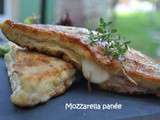 Mozzarella panée et Nouvelle Vie