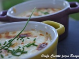 Oeufs cocotte façon Basque