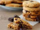 Cookies au Beurre de Cacahuète & Chocolat Noir