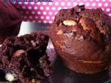Muffins Chocolat aux Pépites Blanc