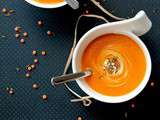 Soupe Butternut - Carotte & Lentille de Corail