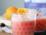 Boost orange-fraise, ma recette de boisson énergissante #1