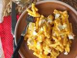 Mac' & cheese au potimarron et chèvre, le plat confort food tout-en-un