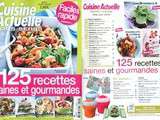 Revue de presse culinaire française pour mai 2014 (+ vidéo)