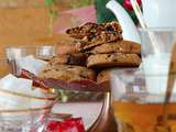 S cookies aux 2 chocolats et aux noix de pécan de Nicolas Paciello (challenge cookies #6)