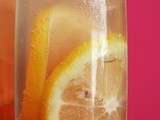 Sunset limonade (citron, oranger et framboise)
