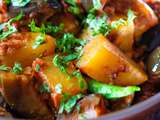 Aloo Baingan - Curry de pomme de terre & aubergine