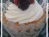Cupcake aux fruits rouge