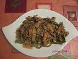 Boeuf aux legumes facon thaï
