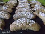 Croissants de lune au noisettes (biscuits)