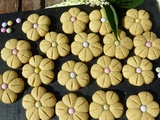Sablés aux fleurs de sureau
