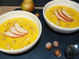 Velouté d'automne potimarron, poire, noisette 🍂