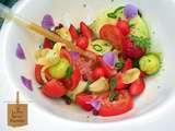 Salade de Fruits - Gastrique aux Fruits de la Passion