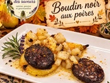 Boudin noir aux poires