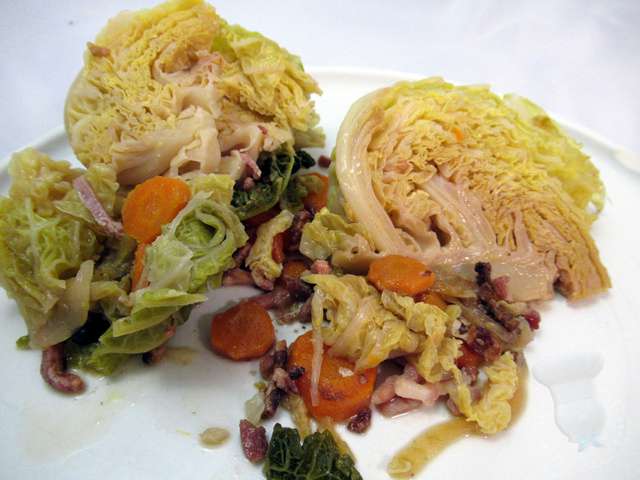 Recettes de Chou vert