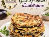Galettes légères d'aubergines