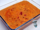 Gratin de semoule thon tomate