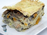 Lasagnes butternut champignons