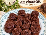 Mini roses au chocolat