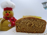Pain d'épices à la crème de marrons et orange confite, sans œuf