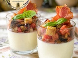 Panna cotta d'été au St Marcellin