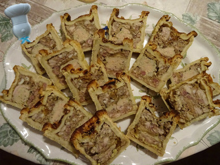 Pâté en croûte faisan, foie gras et cèpes