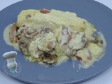 Quenelles à la sauce forestière