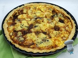 Quiche oignons bleu du Vercors