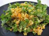Salade de chou kale aux betteraves