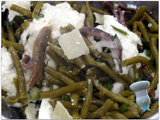 Salade de haricots verts à la mozzarella
