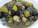 Seiches aux olives et au safran