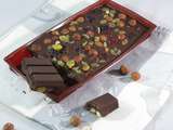 Tablette de chocolat garnie