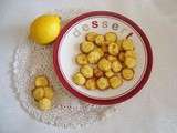 Biscuits citron, maïs et Pavot