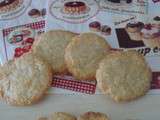 Biscuits croquants à la noix de coco (Martha Stewart)