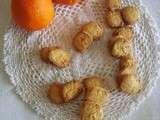 Biscuits fondants aux amandes et à l'orange