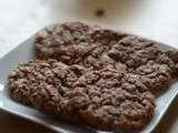 Biscuits aux flocons d'avoines et chocolat