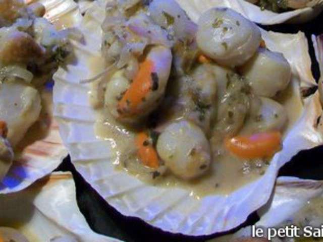 Recettes de Coquilles Saint-Jacques de Le petit Saint-Mard