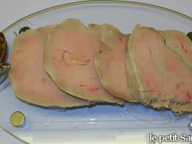 Recettes de Foie gras au gros sel