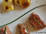 Foie gras poêlé aux pommes
