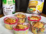 Muffins coco-choco-ananas