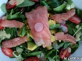 Salade aux deux saumons