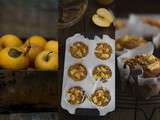 Muffins à la pommes, noisettes et petit épeautre