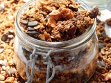 Granola SALÉ au quinoa, idéal pour l’apéritif, vegan et sans gluten