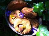Petits biscuits fleur d’oranger, farine de pois chiche et amandes (vegan & sans gluten)