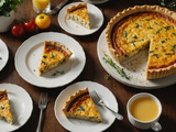 Quand la quiche rencontre le boudin blanc : une alliance inattendue et savoureuse