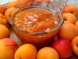 Compote d'abricots à l'orange