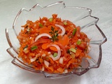 Salade de carottes et tomates