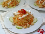Salade de riz au poulet