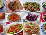 Salades variées pour Aïd Al Adha