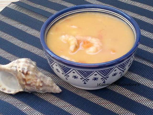Recettes de Soupe aux crevettes de Le Sésame Des Saveurs